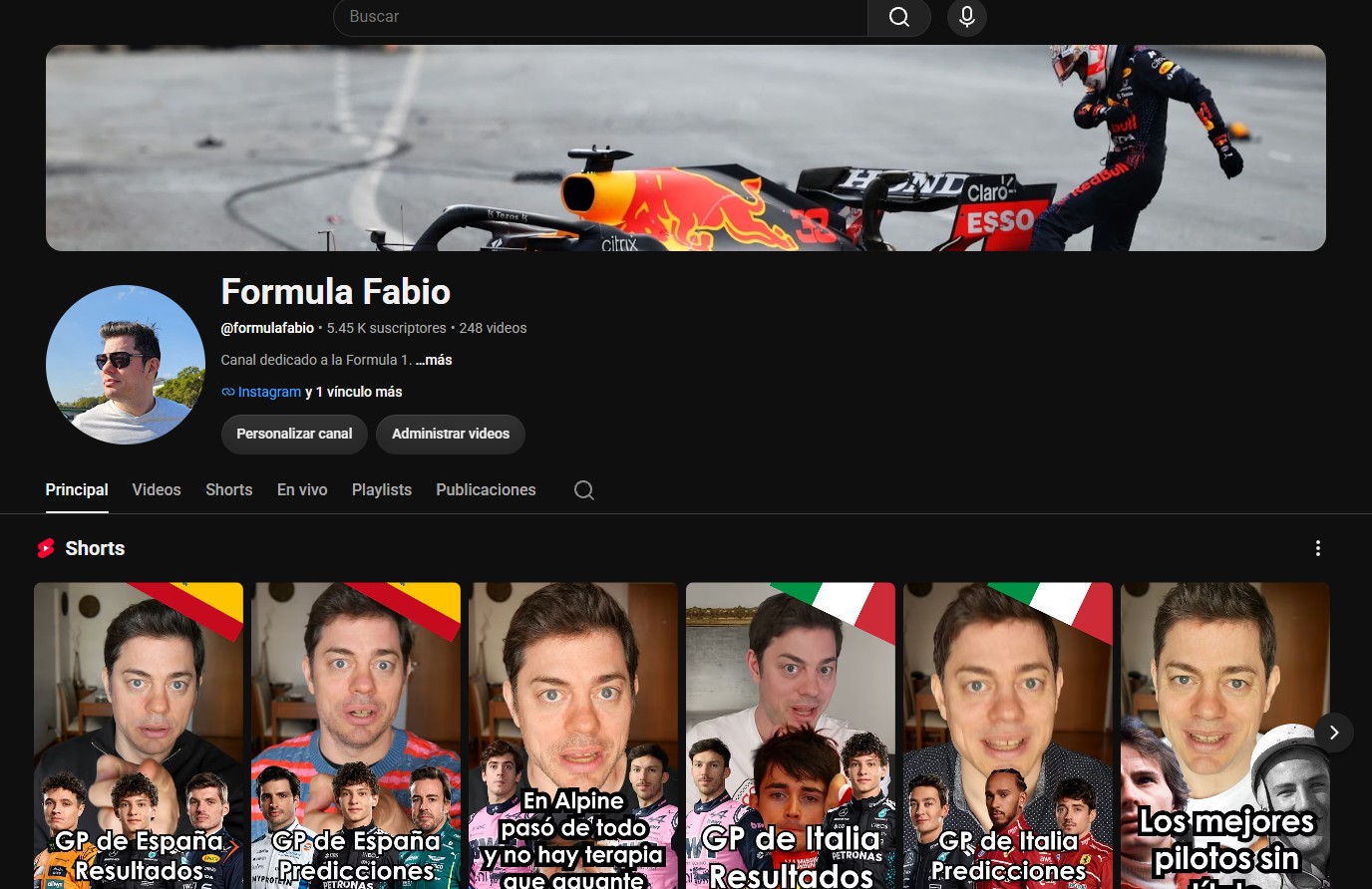 Formula Fabio